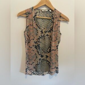 Mexx Snake Print Tank Blouse